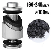 VF PRO-ECO activated carbon filter 160-240 m3/h, 100 mm